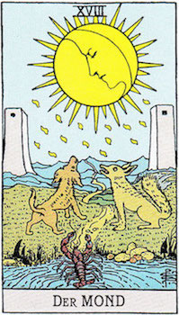 Tarot: Mesiac